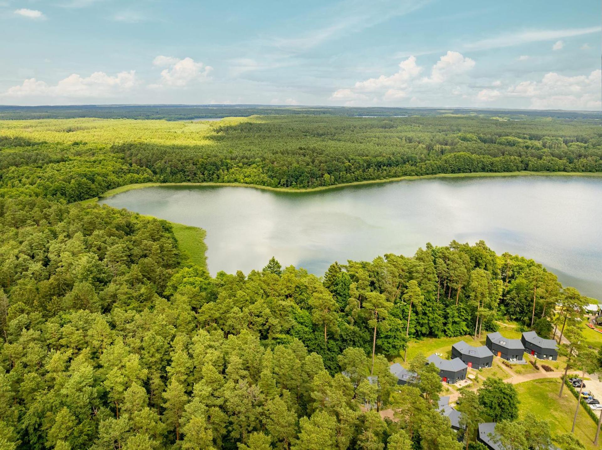 Ferienhaus Direkt Am See Uckermark Templin Exterior foto